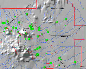 Distribution map - Northeastern